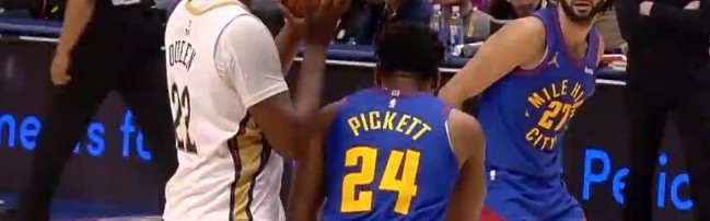 华体会app下载-真大心脏！戈登眼瞅着要失误 穆雷拿回来顺势骑马射箭压哨中投！